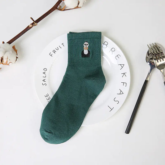 Retro Japanese Long Socks