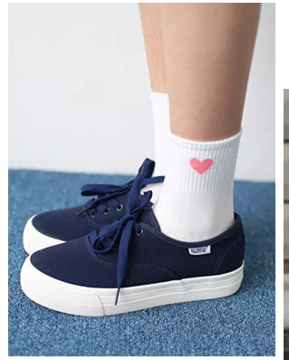 Mid-Calf Cotton Sports Socks