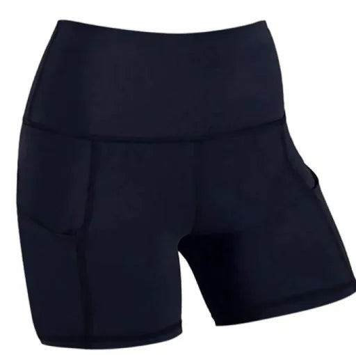 High Rise Yoga Pocket Shorts
