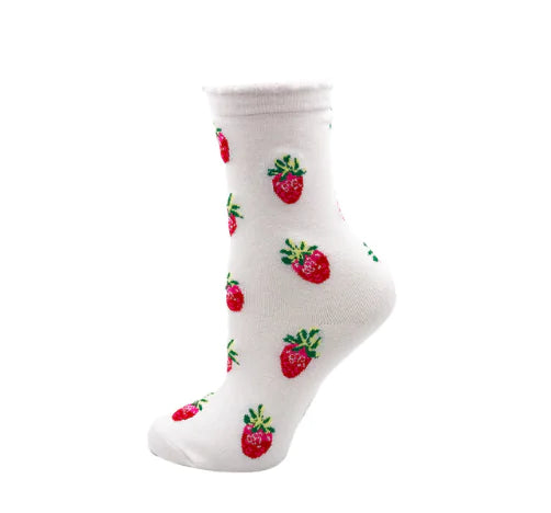 Harajuku Strawberry Lace Socks, Unicorn & Planet Socks