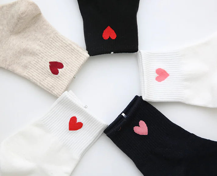 Mid-Calf Cotton Sports Socks