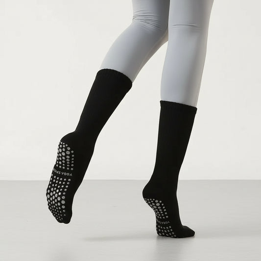Long Tube Yoga and Pilates Socks for Autumn and Winter