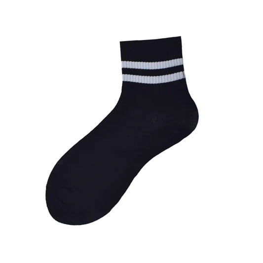 Solid Color Cotton Socks