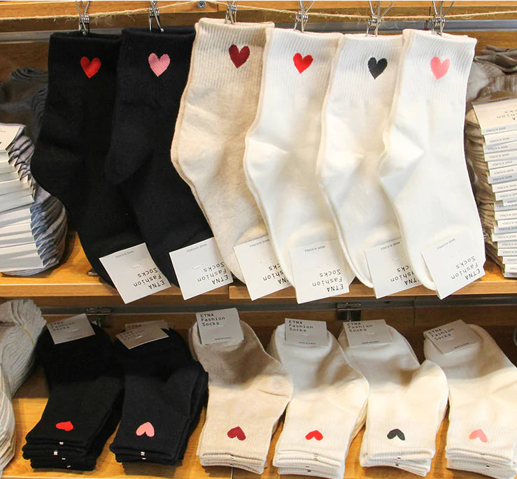 Mid-Calf Cotton Sports Socks